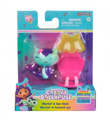 Gabby's Dollhouse, φιγούρα Mercat με αξεσουάρ