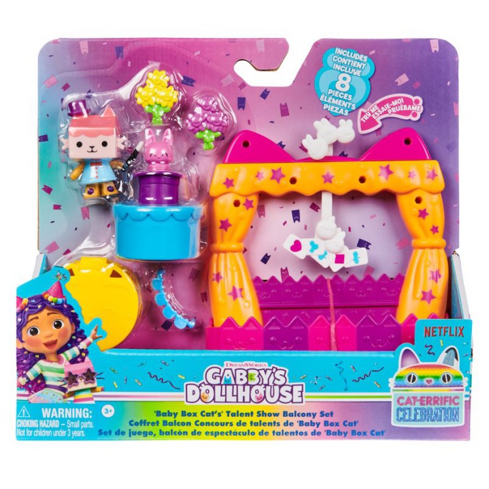 Gabby's Dollhouse γοητευτικό μπαλκόνι