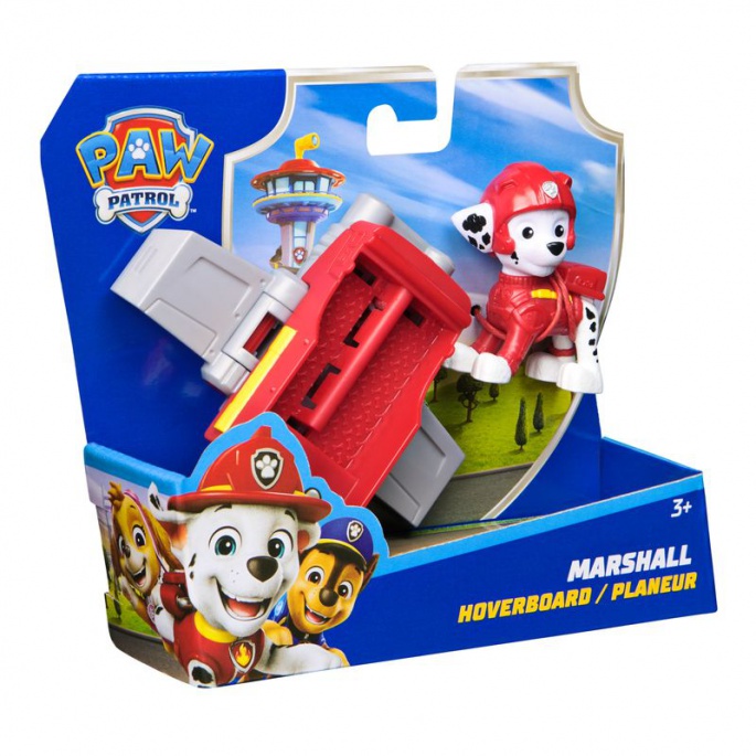 Φιγούρα του Paw Patrol με αεροπλατφόρμα Μάρσαλ