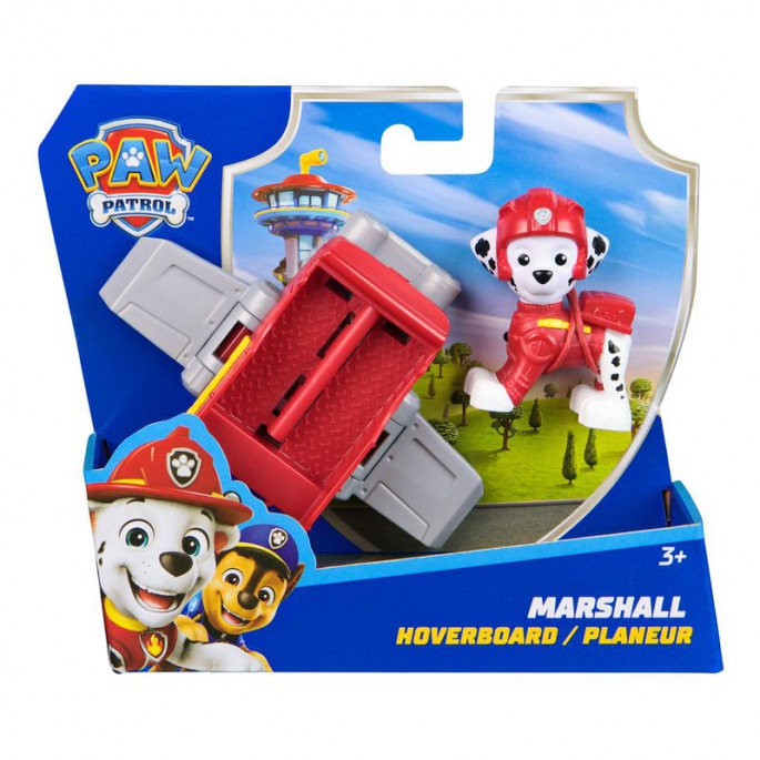 Φιγούρα του Paw Patrol με αεροπλατφόρμα Μάρσαλ