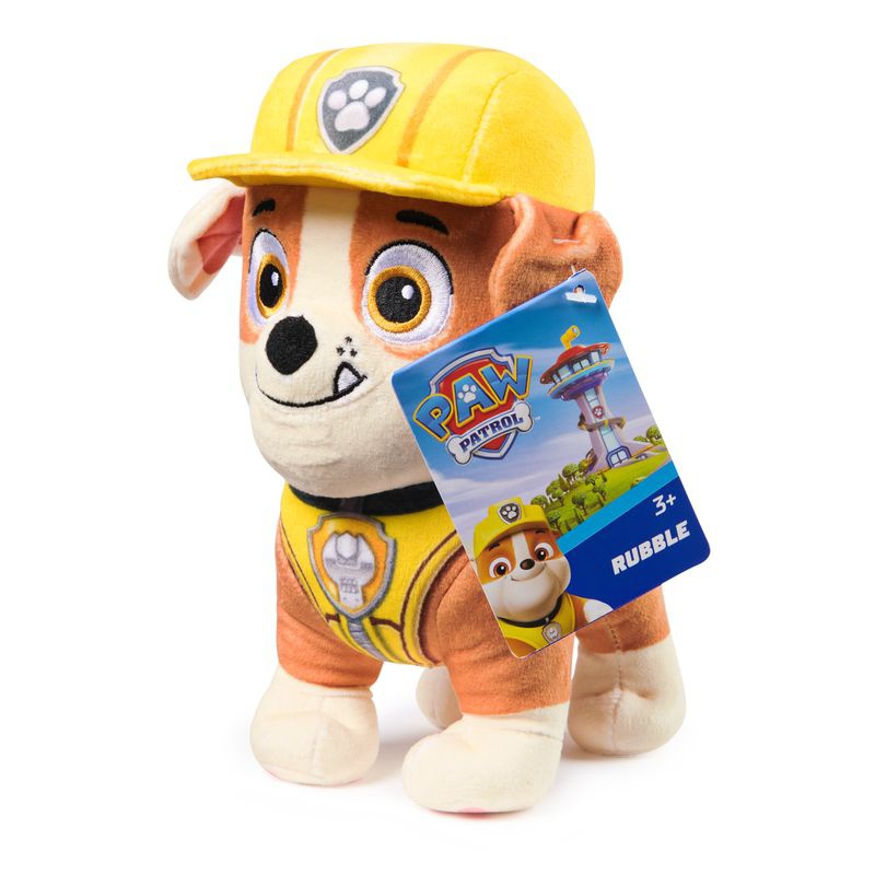 Χνουδωτό βασικό παιχνίδι της ομάδας Paw Patrol, Rubble 18 εκατοστά