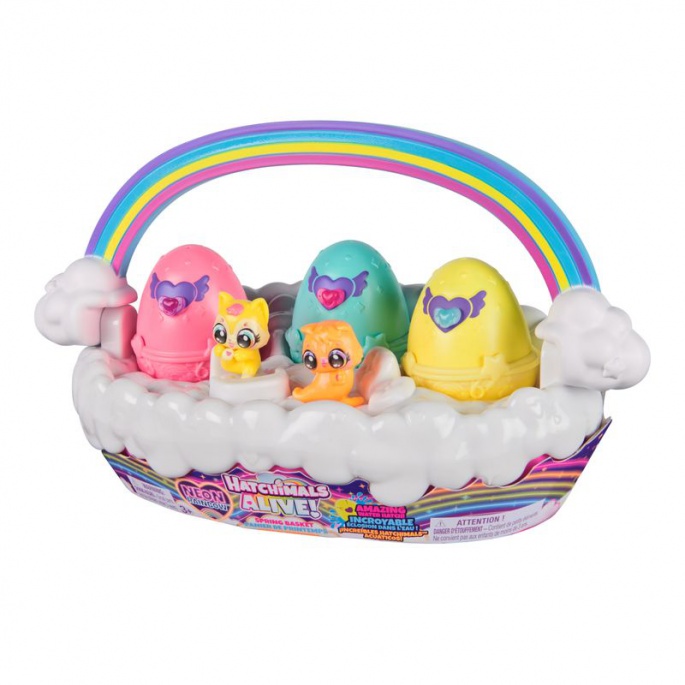 Hatchimals Το σύννεφο με τη νεονίζουσα ουράνια τόξο πολλαπλών συσκευασιών