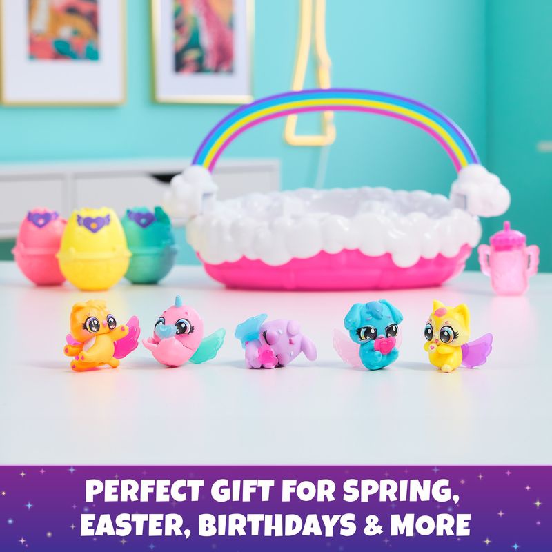 Hatchimals Το σύννεφο με τη νεονίζουσα ουράνια τόξο πολλαπλών συσκευασιών