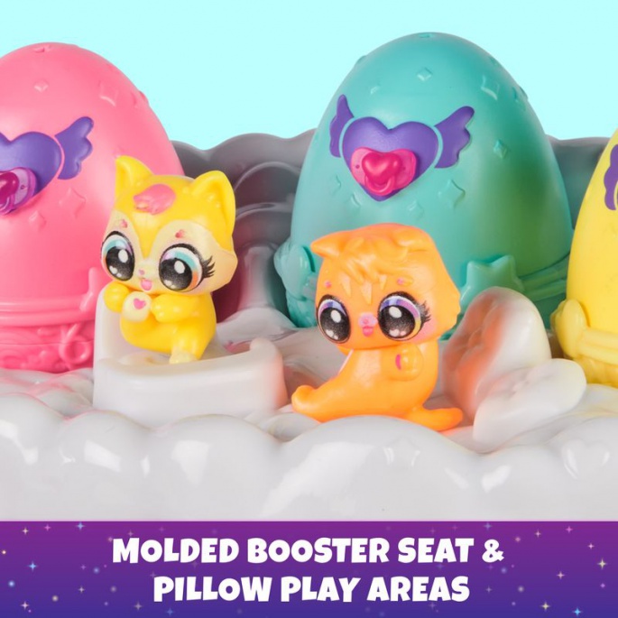 Hatchimals Το σύννεφο με τη νεονίζουσα ουράνια τόξο πολλαπλών συσκευασιών
