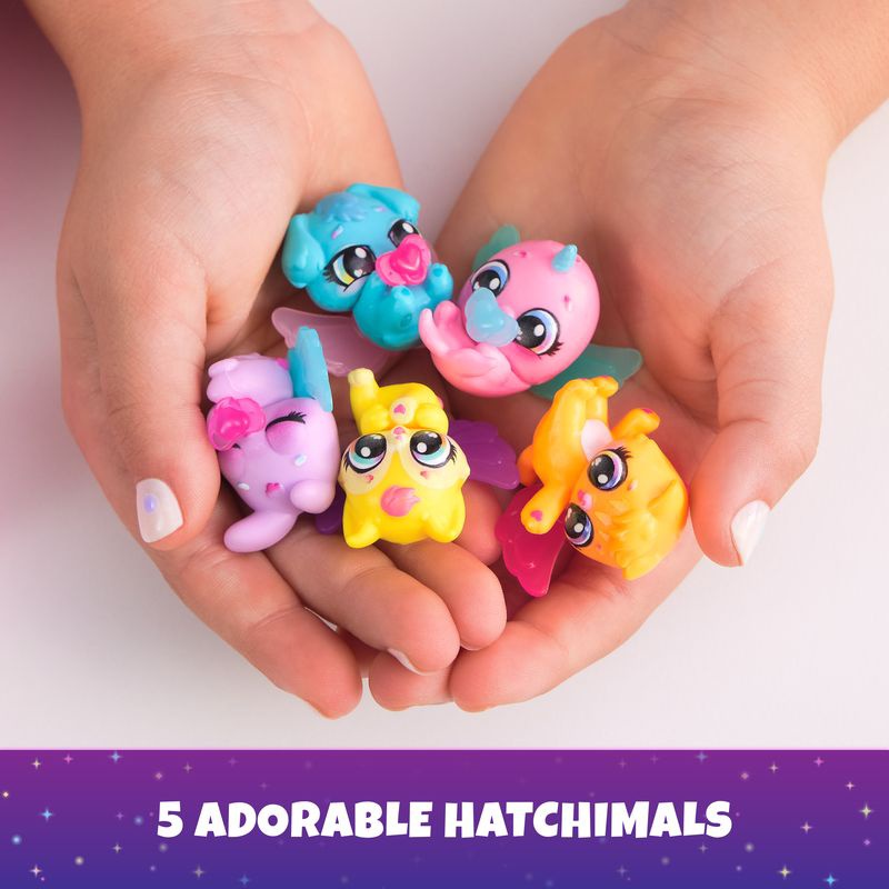Hatchimals Το σύννεφο με τη νεονίζουσα ουράνια τόξο πολλαπλών συσκευασιών