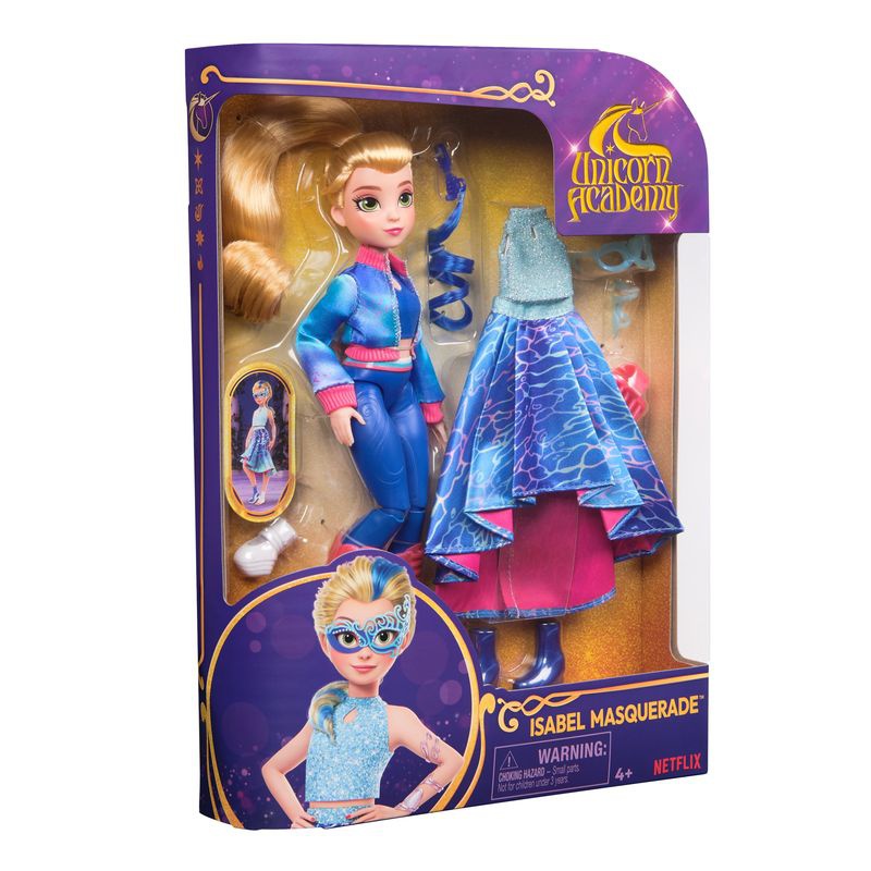 Unicorn Academy deluxe κούκλα Ιζαμπέλ 24 εκ.