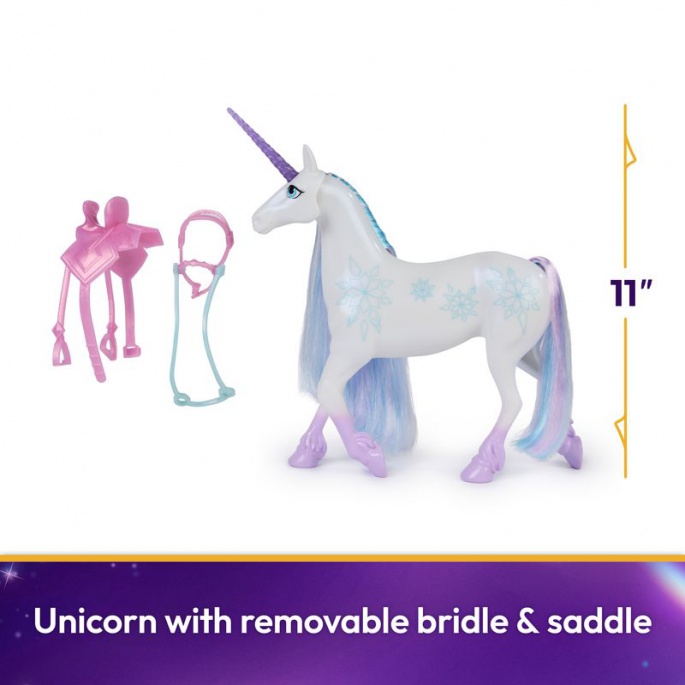 Unicorn Academy χτένα μονόκερος Glacier 24 εκ.