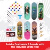Tech Deck fingerboard 6τμχ με εξαρτήματα