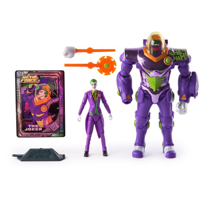 Φιγούρα DC Metal Force Joker με κοστούμι δράσης