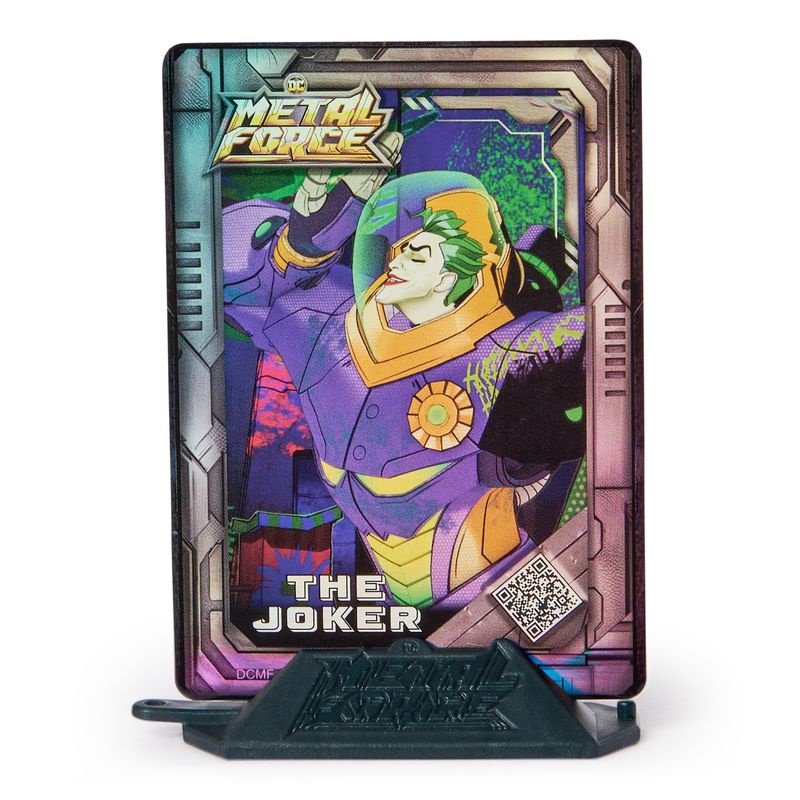 Φιγούρα DC Metal Force Joker με κοστούμι δράσης