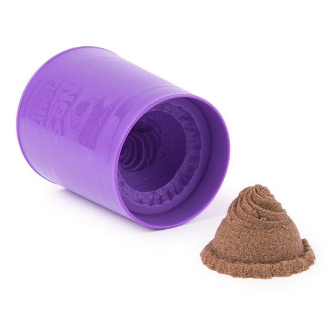 Kinetic Sand καφέ παγωτό σε σωλήνα