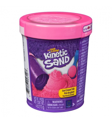 Kinetic Sand ροζ παγωτό σε σωλήνα