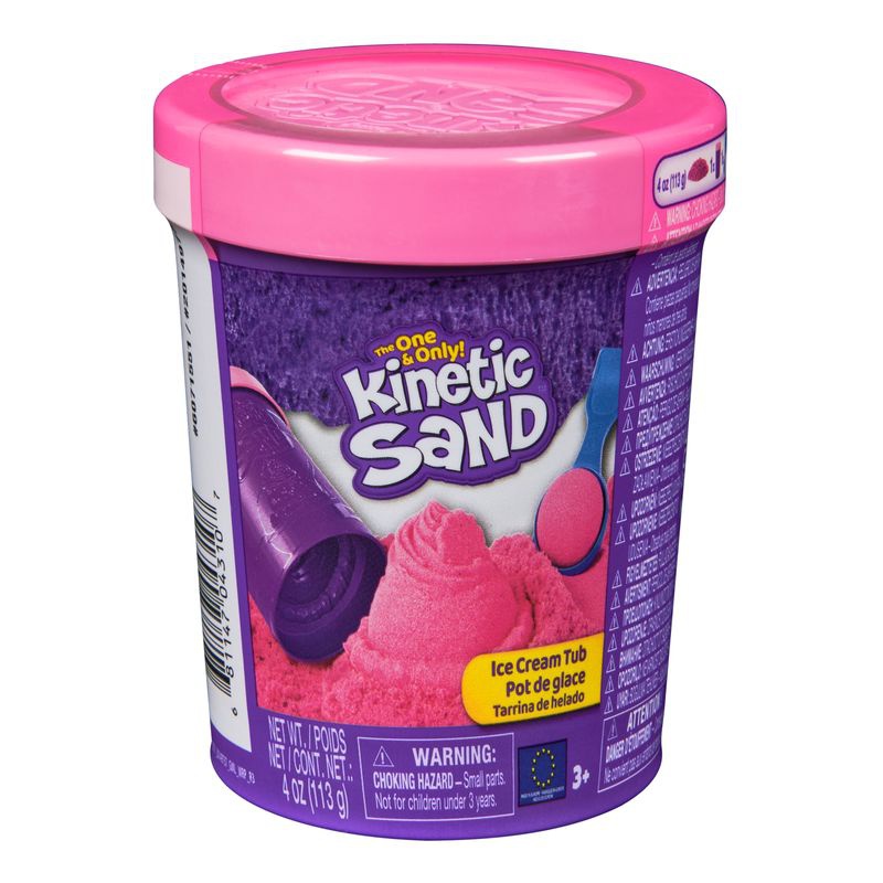 Kinetic Sand ροζ παγωτό σε σωλήνα