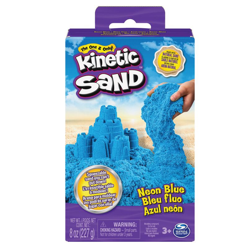 Kinetic Sand νεονέ μπλε άμμος