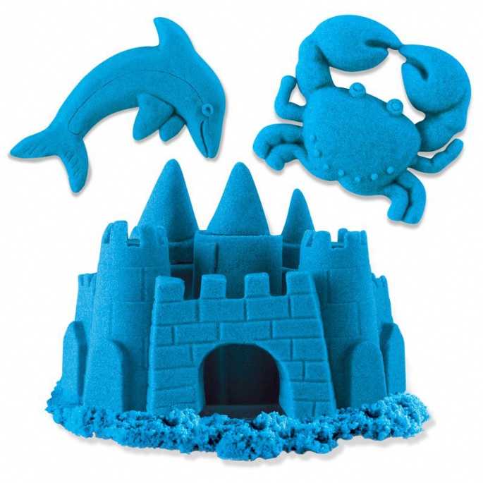Kinetic Sand νεονέ μπλε άμμος