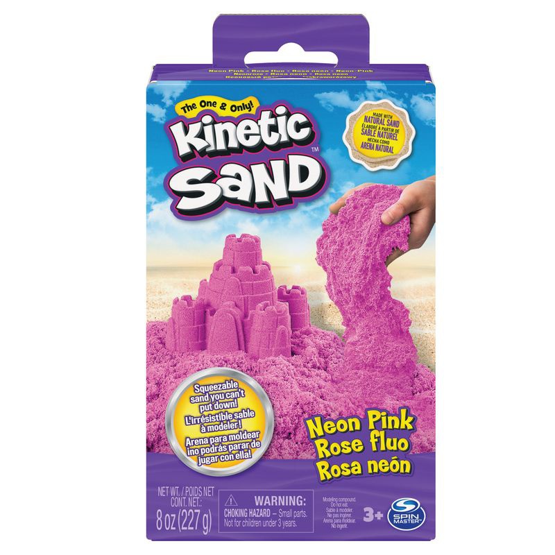 Kinetic Sand νεον ροζ άμμος