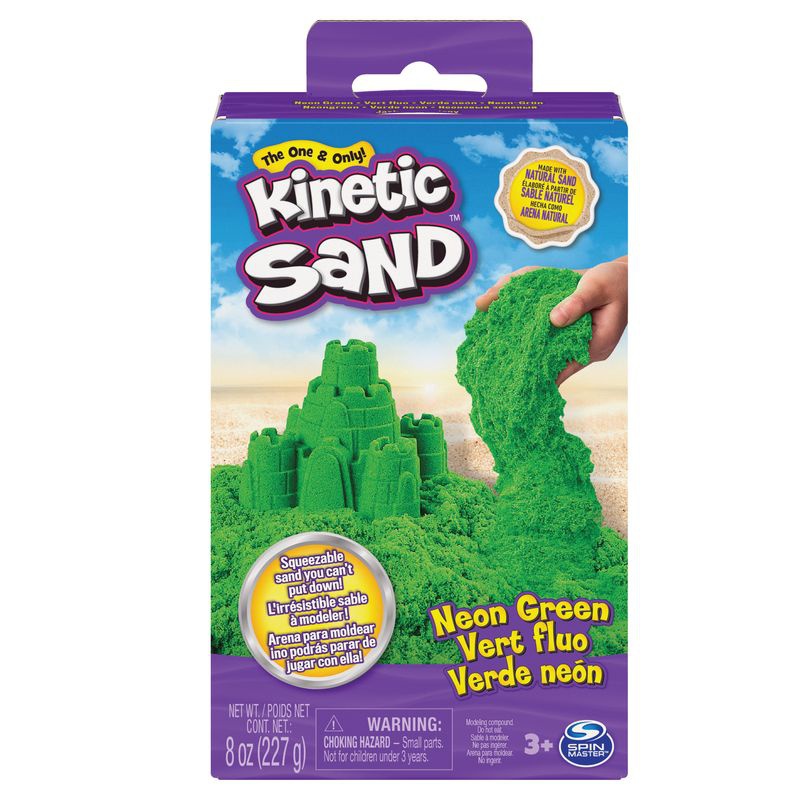Kinetic Sand νεον πράσινη άμμος