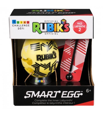 Ο κύβος του Rubik είναι ένα παζλ κίτρινο αυγό