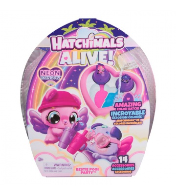 Hatchimals πάρτι πισίνας για ζώα