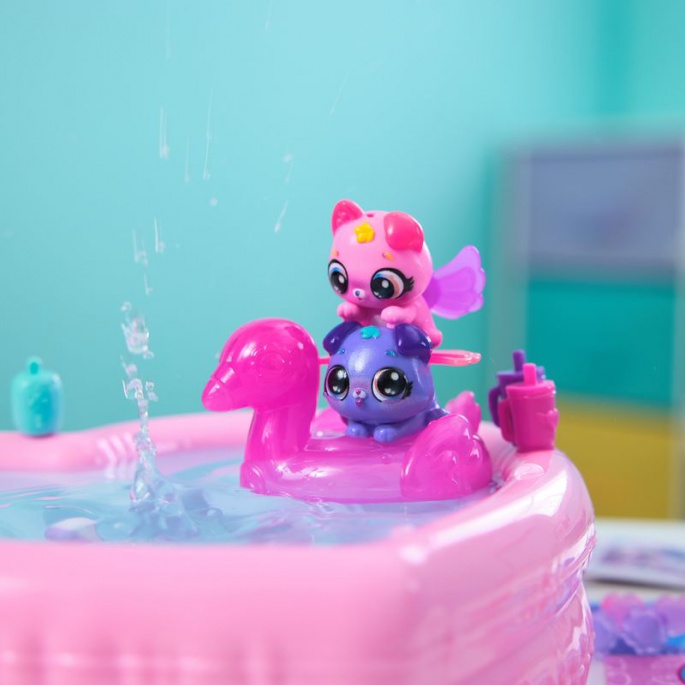 Hatchimals πάρτι πισίνας για ζώα