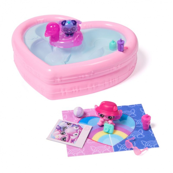 Hatchimals πάρτι πισίνας για ζώα