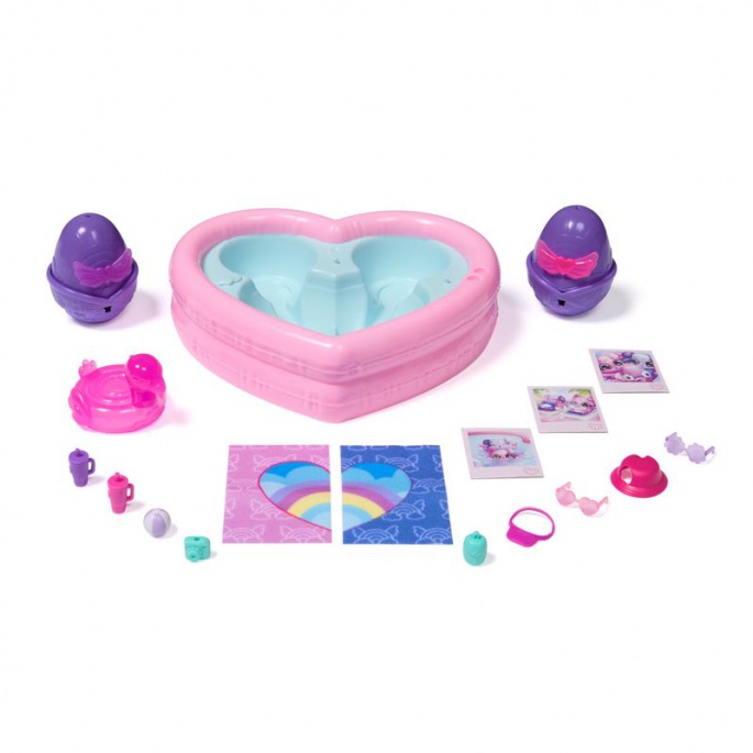 Hatchimals πάρτι πισίνας για ζώα