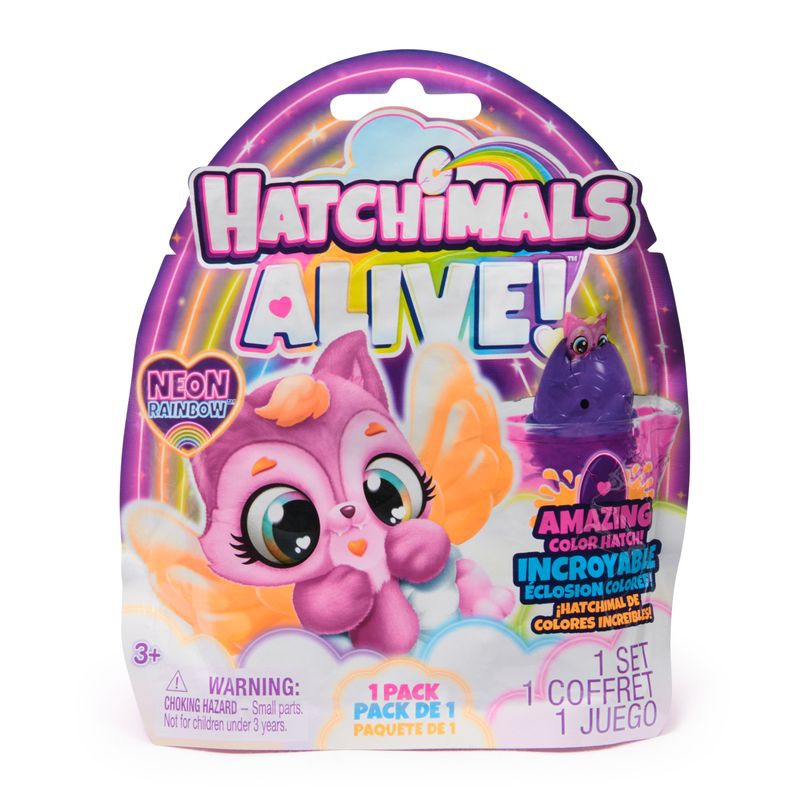 Hatchimals Νεον ουράνιο τόξο μονή συσκευασία