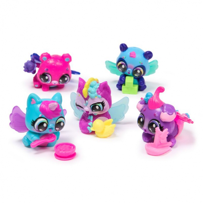 Hatchimals Νεον ουράνιο τόξο καρτόν ζώα