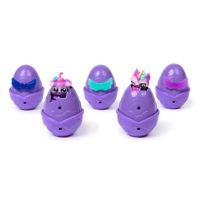 Hatchimals Νεον ουράνιο τόξο καρτόν ζώα