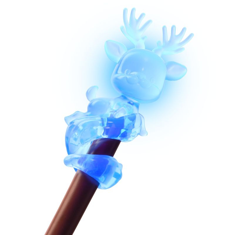 Δράση Harry Potter μαγικό ραβδί με φωτεινό προστάτη + φιγούρες Harry και Cho με το μισό