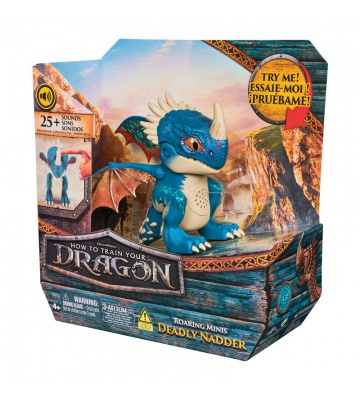 Πώς να Εκπαιδεύσετε το Δράκο σας μίνι δράκος με ήχους και κίνηση Deadly Nadder
