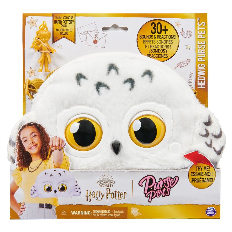 Purse Pets Ο Harry Potter διαδραστική τσάντα Hedwig