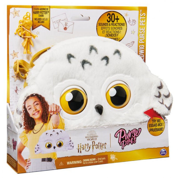 Purse Pets Ο Harry Potter διαδραστική τσάντα Hedwig