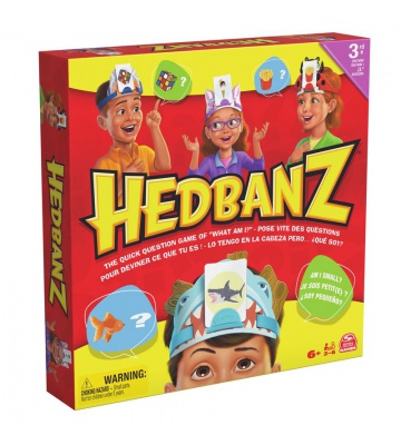Spin Master Games παιχνίδι γρίφων Hedbanz 2025