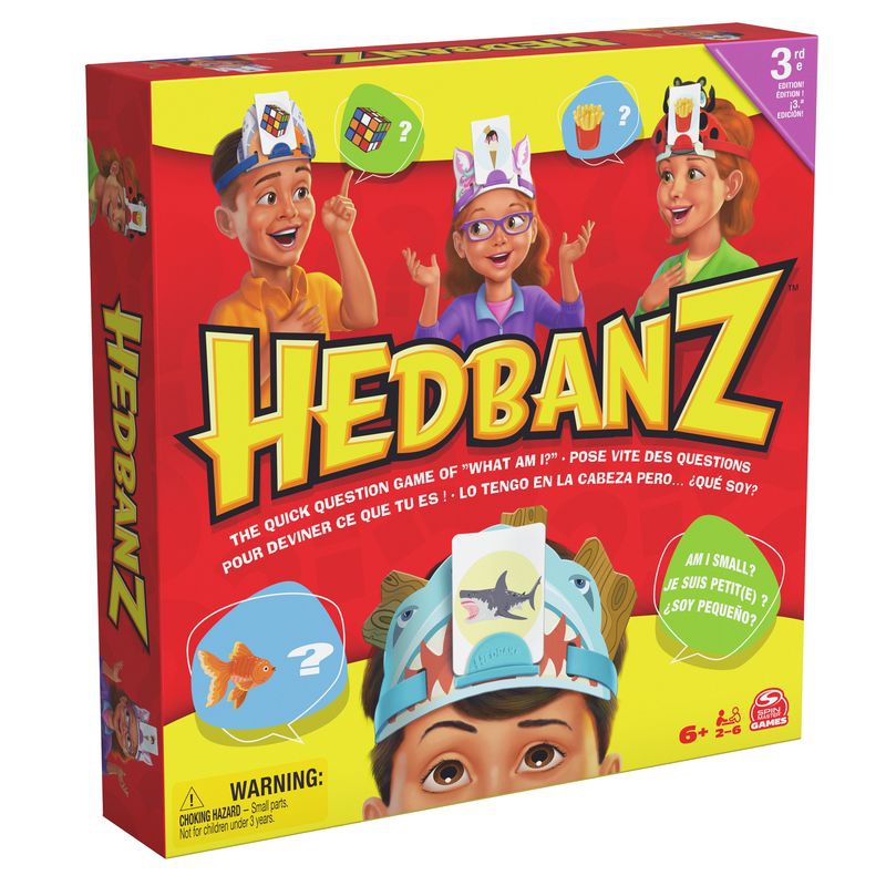 Spin Master Games παιχνίδι γρίφων Hedbanz 2025