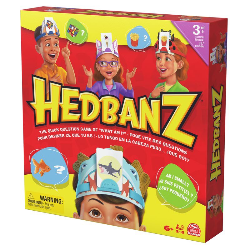 Spin Master Games παιχνίδι γρίφων Hedbanz 2025