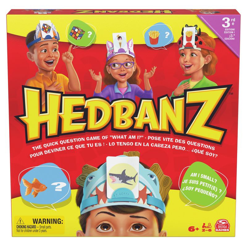 Spin Master Games παιχνίδι γρίφων Hedbanz 2025