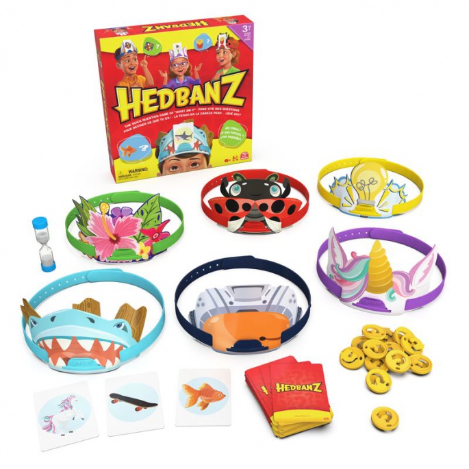 Spin Master Games παιχνίδι γρίφων Hedbanz 2025