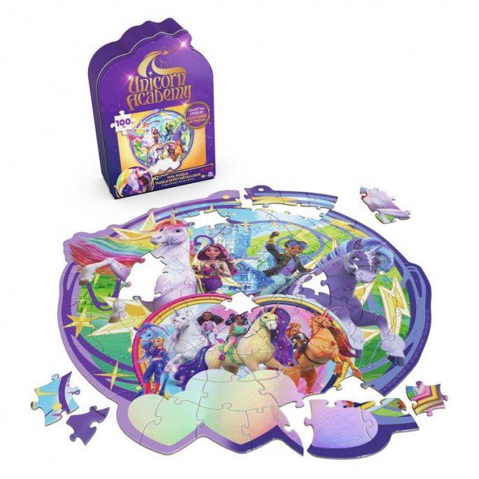 Unicorn Academy παζλ Κάστρο και Μονόκεροι 100 κομμάτια