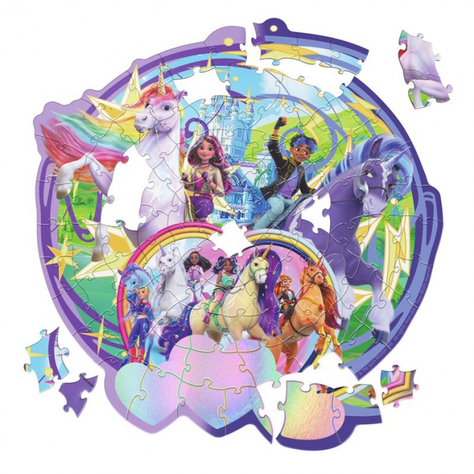 Unicorn Academy παζλ Κάστρο και Μονόκεροι 100 κομμάτια