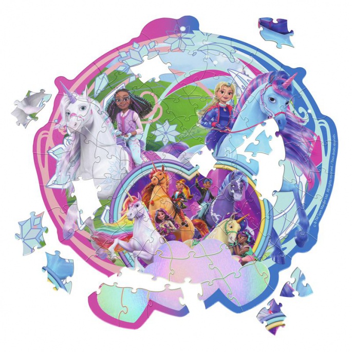Παζλ Unicorn Academy Παγωμένη Περιπέτεια 100 κομμάτια