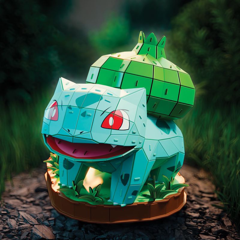 Παζλ Pokémon Bulbasaur 3D