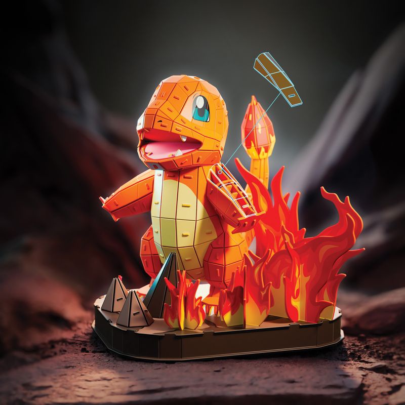 Πάζλ Pokémon Charmander 3D