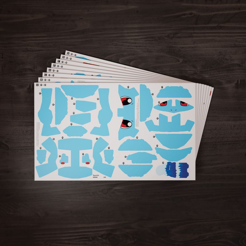 Παζλ Pokémon Squirtle 3D