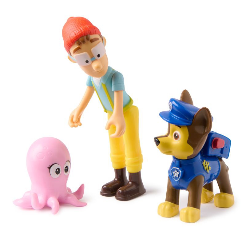 Φιγούρα Paw Patrol Chase και καπετάνιος Turbot