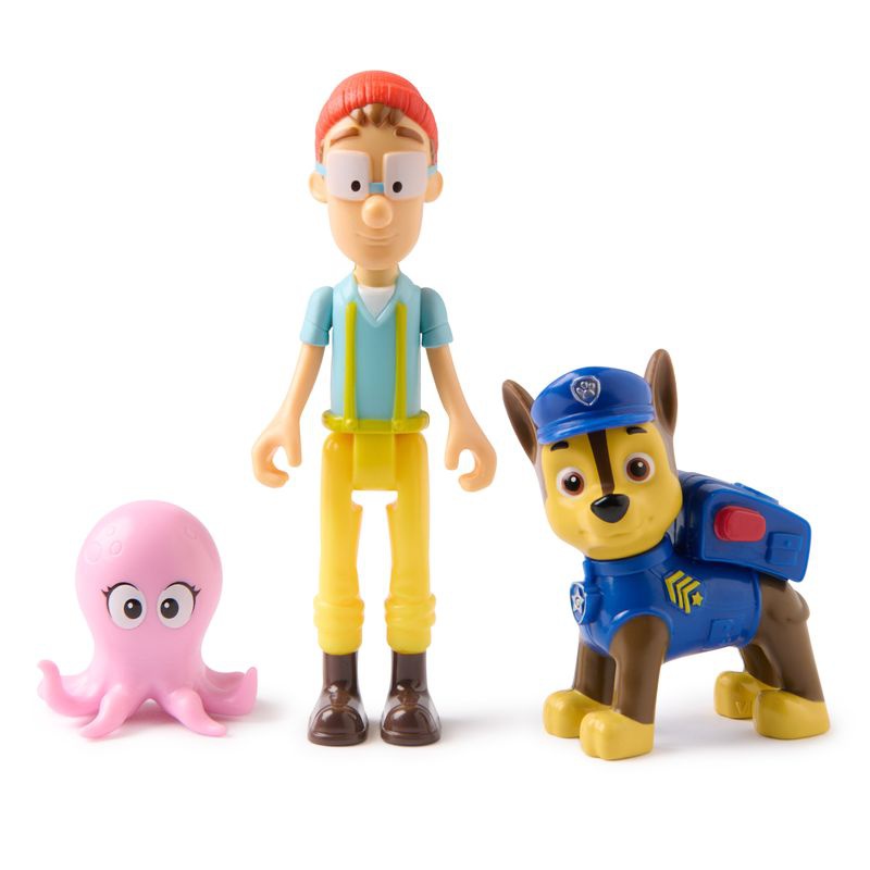 Φιγούρα Paw Patrol Chase και καπετάνιος Turbot