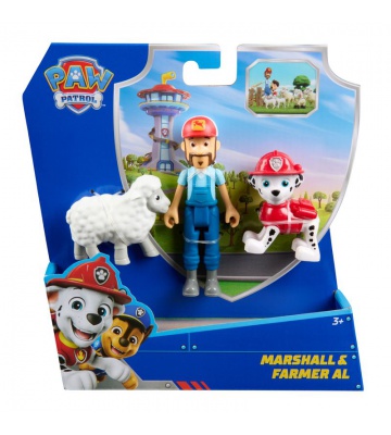 Φιγούρα Paw Patrol Marshall και ο γεωργός Al