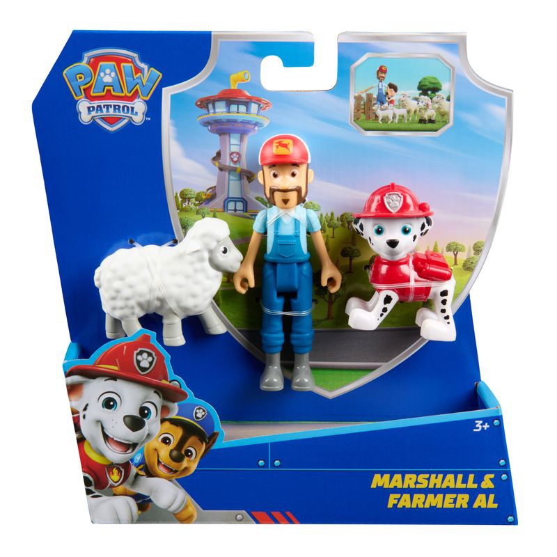 Φιγούρα Paw Patrol Marshall και ο γεωργός Al
