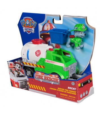 Paw Patrol Fire Rescue όχημα Rocky