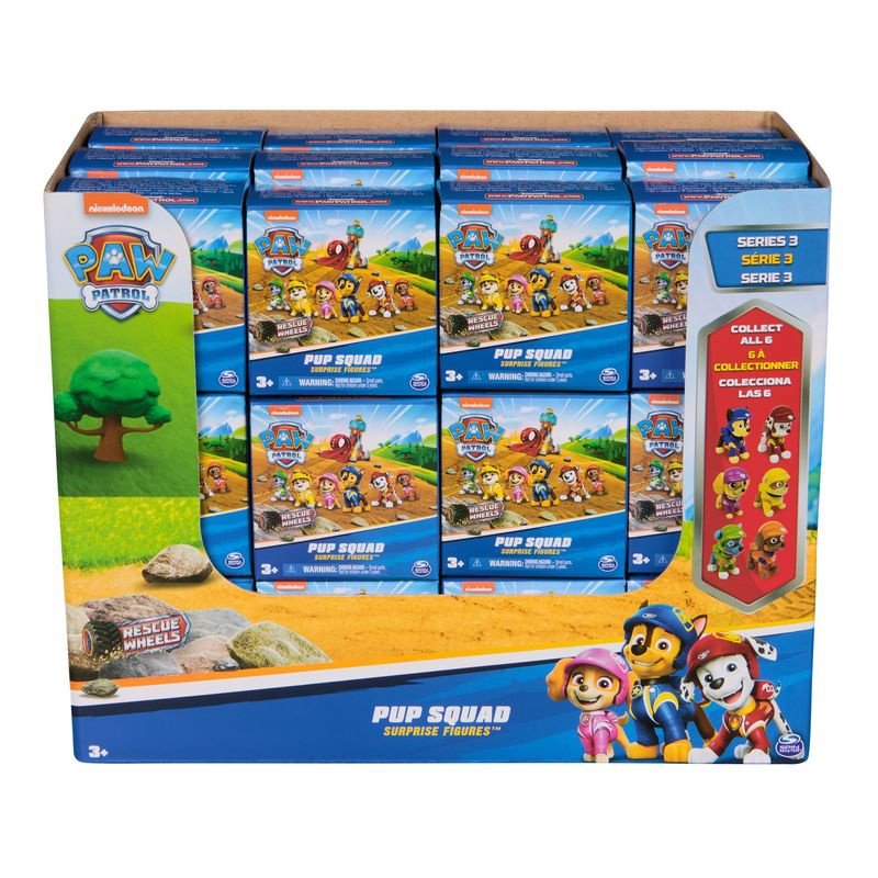 Συλλεκτικές φιγούρες Paw Patrol Rescue Wheels